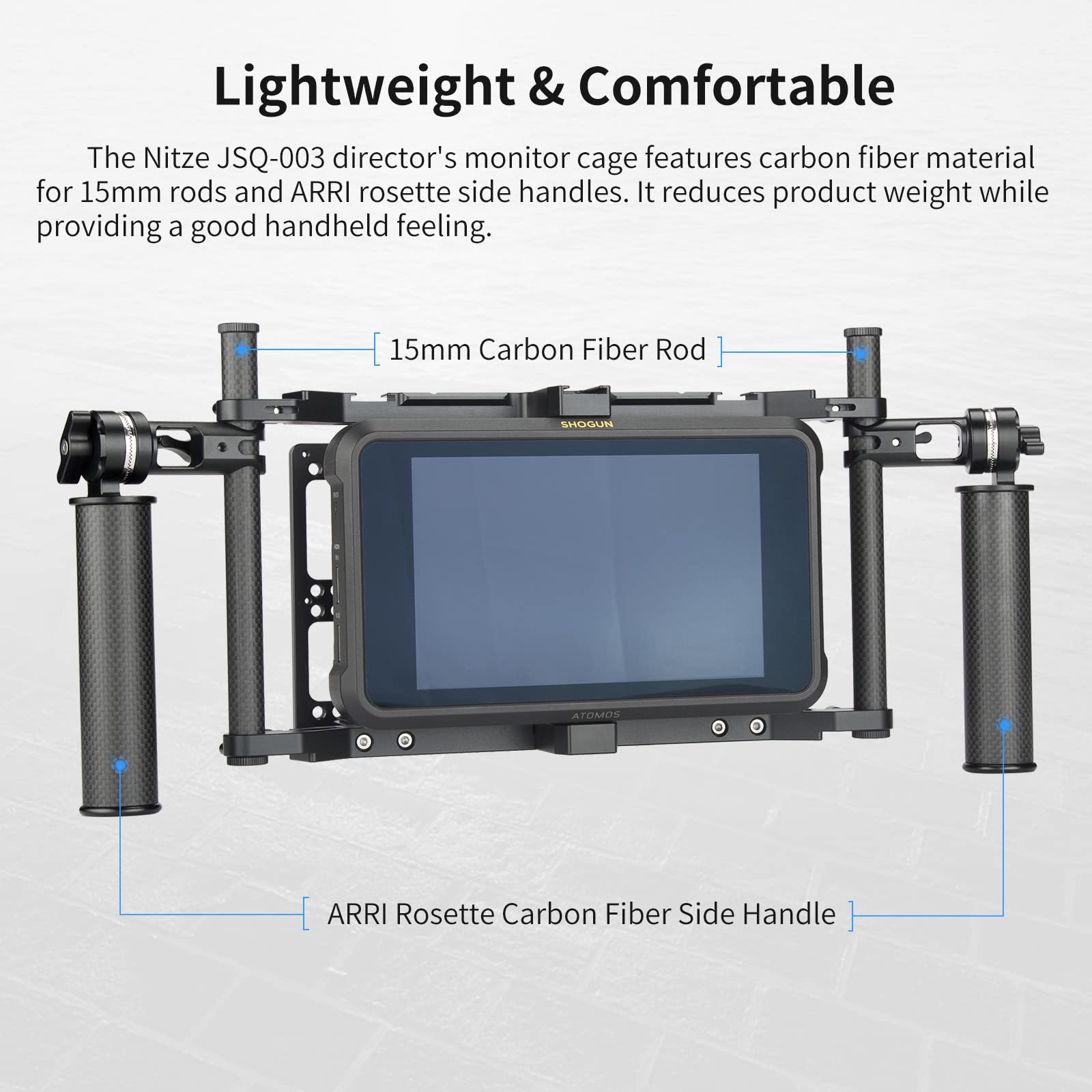 Amazon.com : Nitze Universal Director's Monitor Cage with Two
