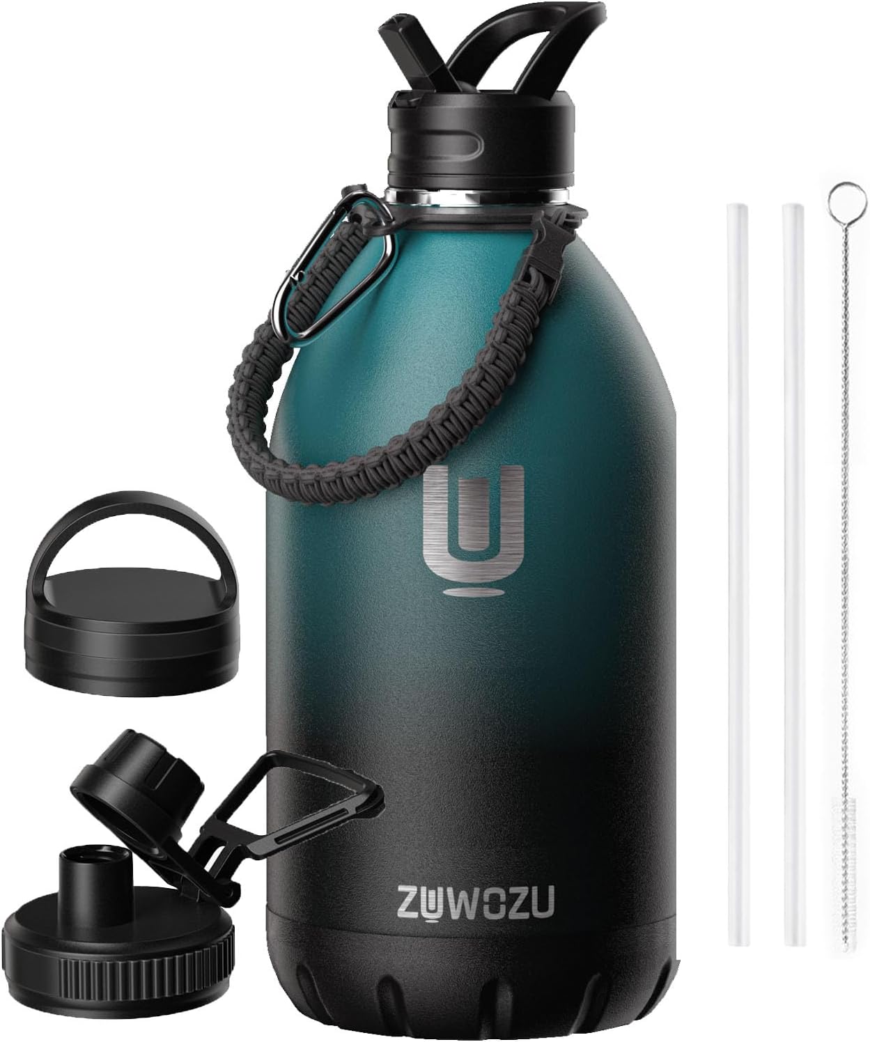 Amazon.com: ZUWOZU 1 Gallon Water Bottle Insulated,128oz Large ...