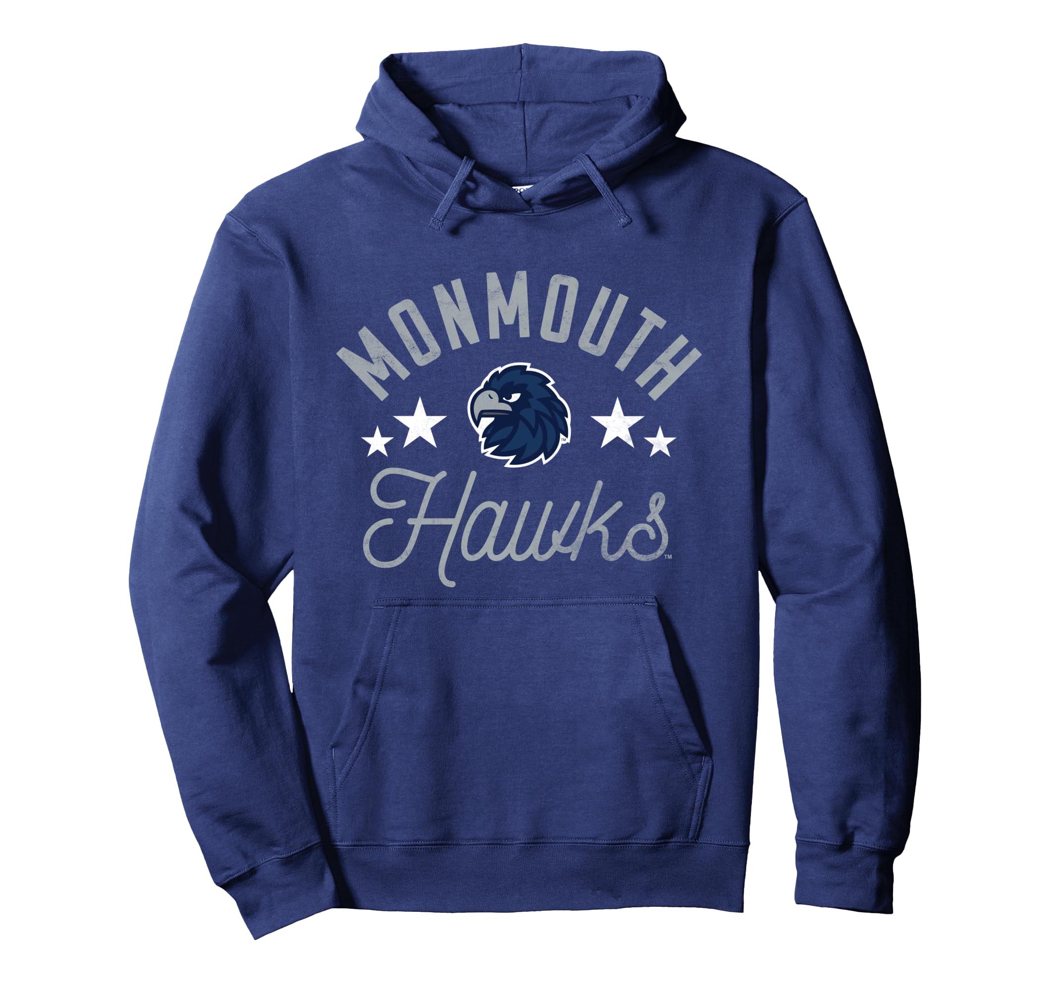 Monmouth University Hawks School Name Arch Sweatshirt Size Aazon