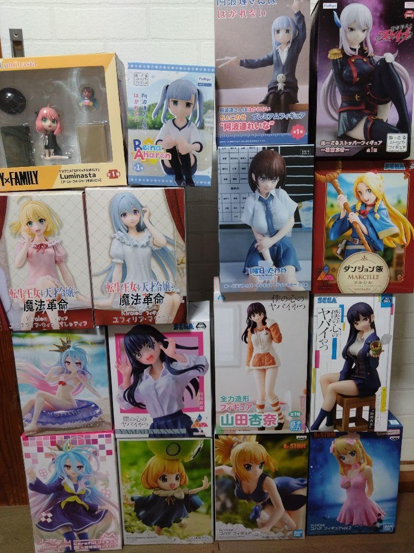 Amazon | 美少女プライズフィギュア まとめ売り16点 | フィギュア  