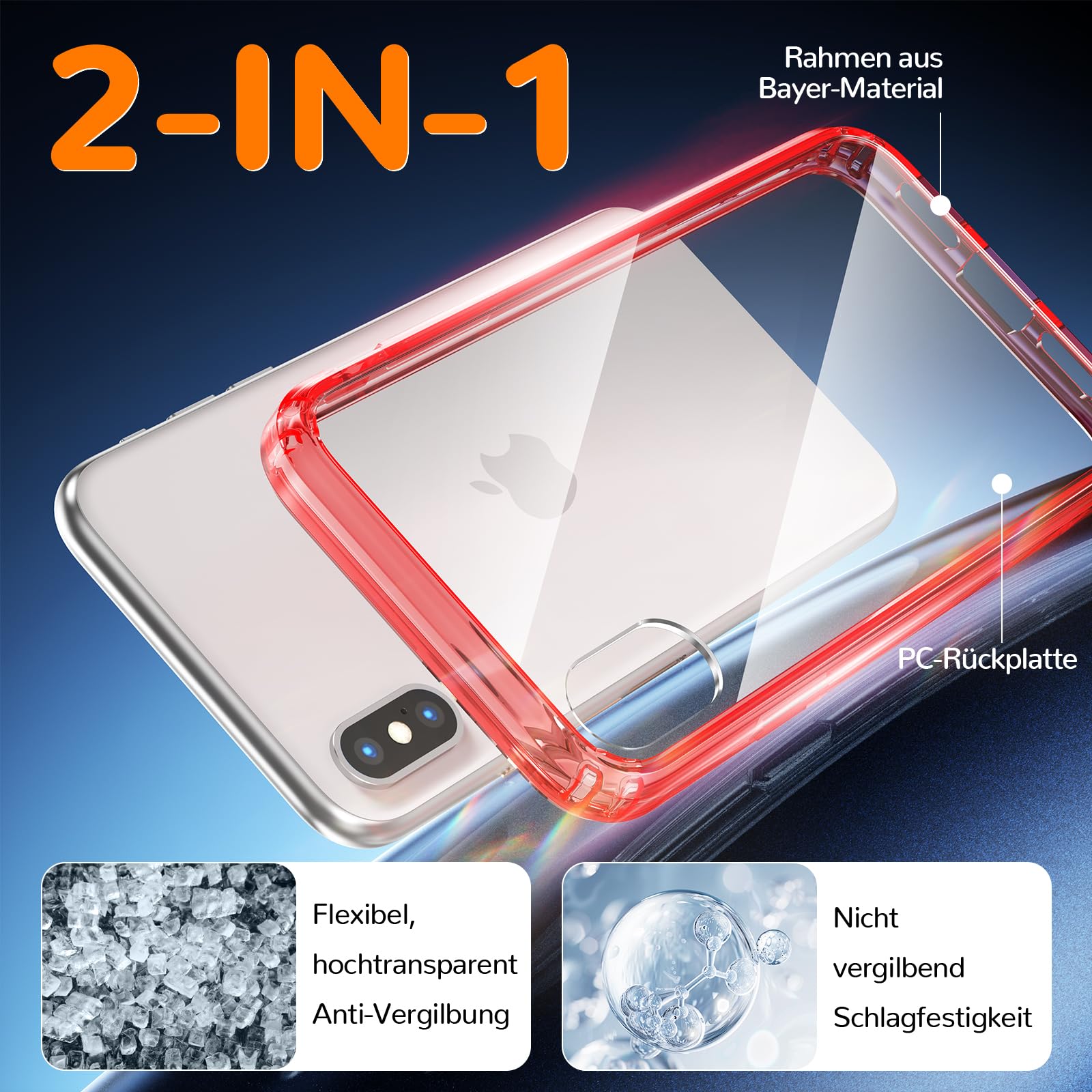 Clear Case for iPhone 15, Ultra Thin, Shockproof TPU Cover, Anti-Yellowing, Crystal Clear, Phone Case for Apple iPhone 15 - Clear — view 316