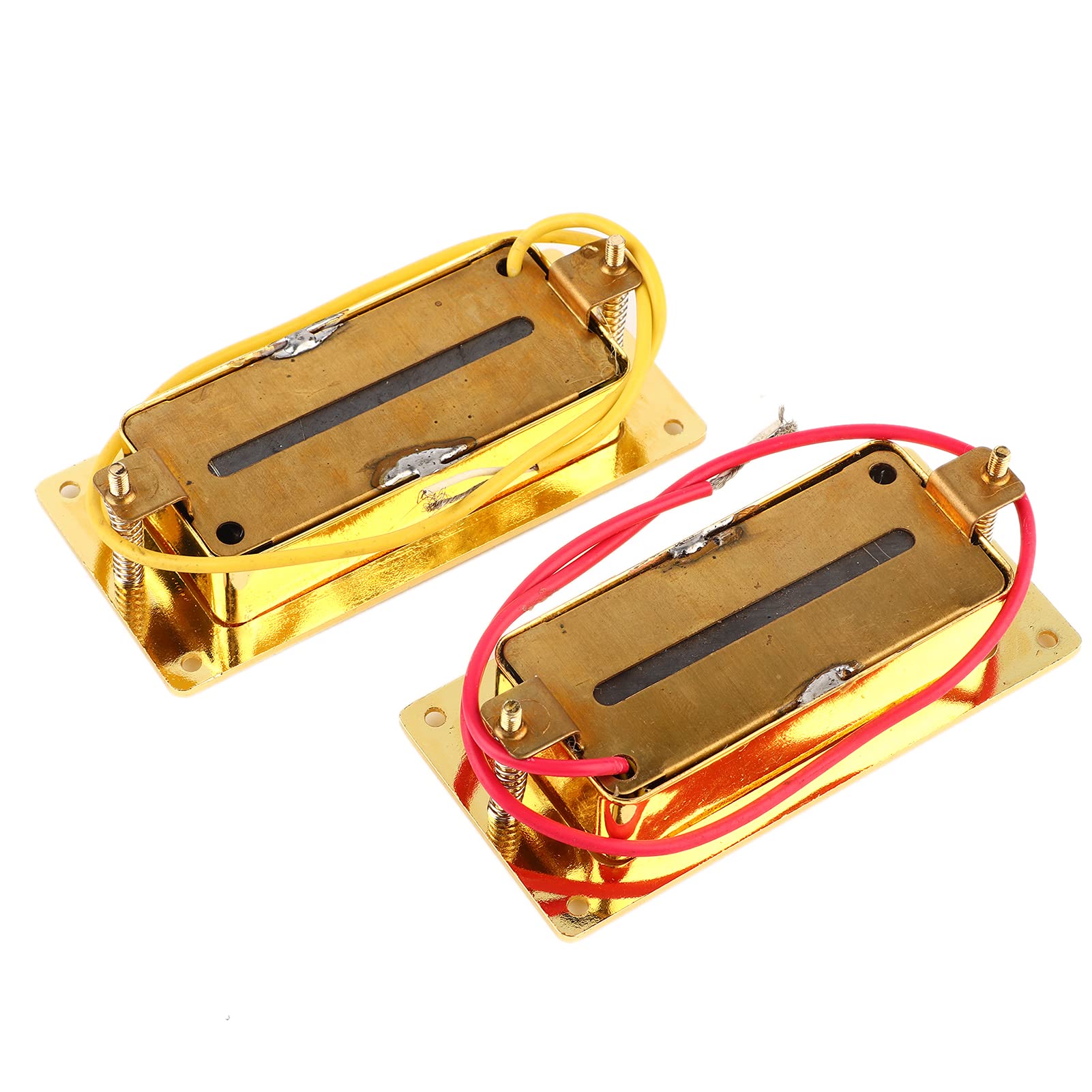 Przetwornik do gitary basowej Lekkie akcesoria do instrumentów muzycznych Srebrny opór 12K do gitary elektrycznej i basu Materiał mosiężny Zestaw 2 szt. (BBT 4-string bass 8-magnetic column pickup)