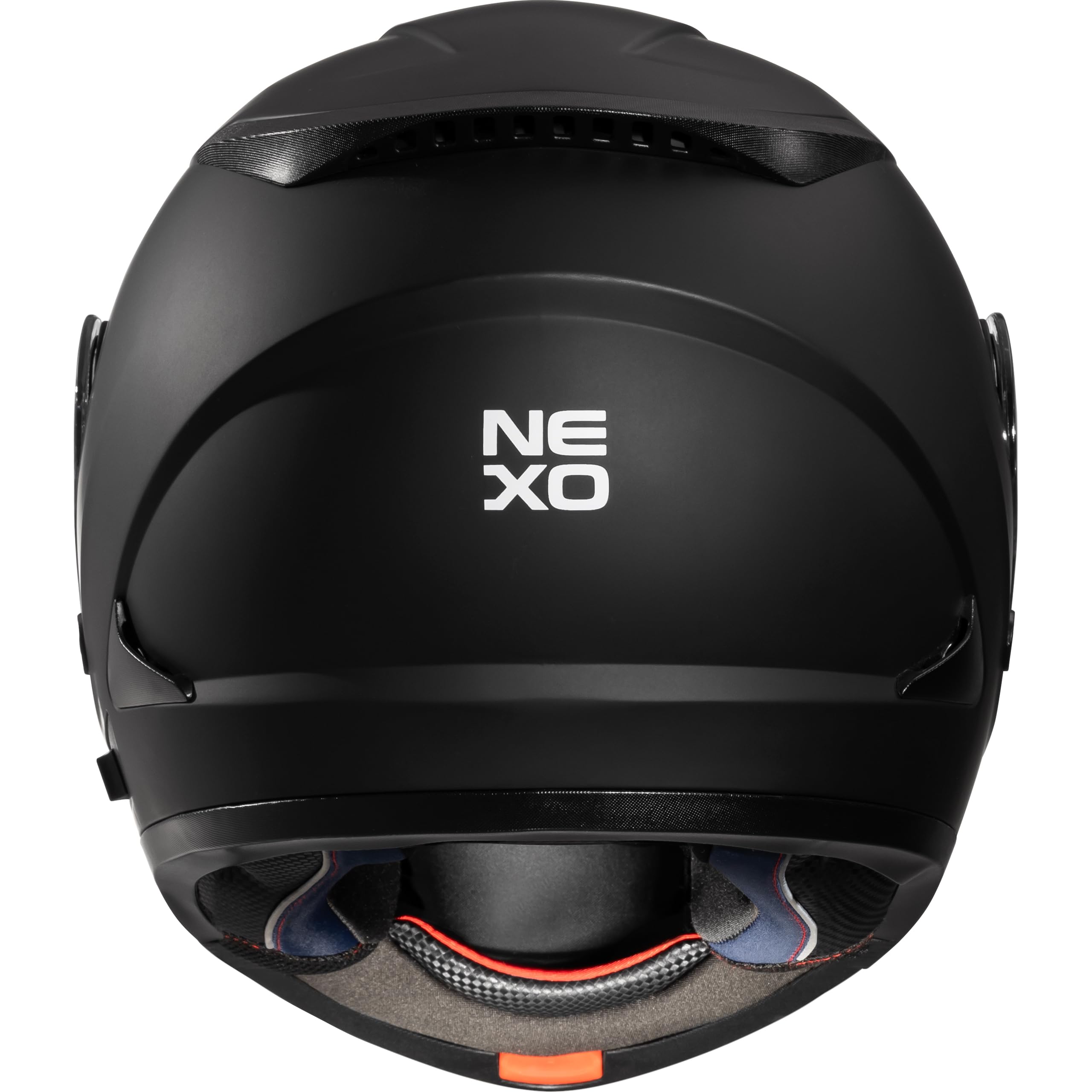 Nexo Klapphelm Basic III - Thermoplast - 1.700g - Inkl. Sonnenblende Motorradhelm Rollerhelm Motorrad Helm