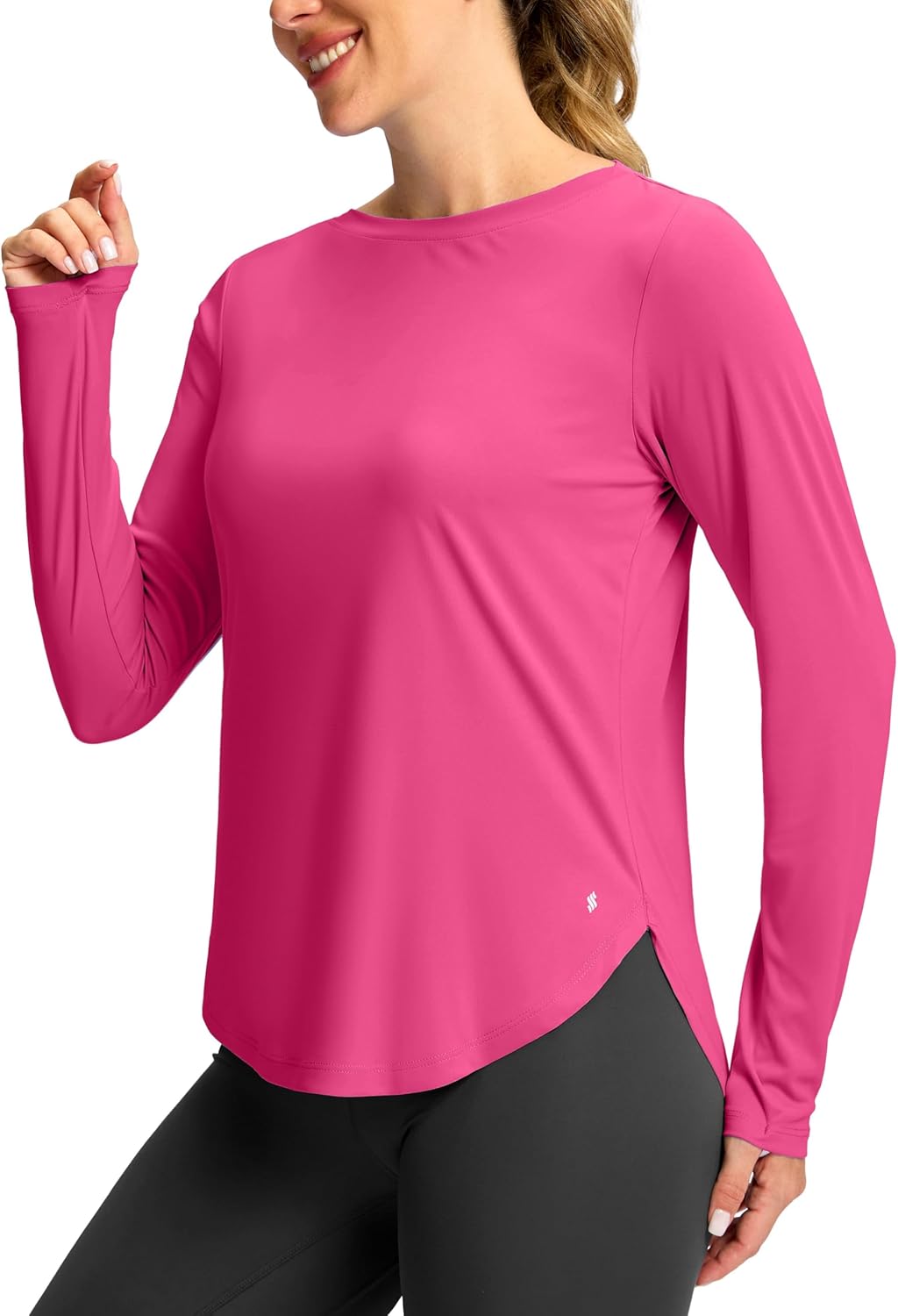 Soothfeel Women's Sun Shirts UPF 50+ UV Protection Lightweight Quick Dry SPF Long Sleeve Workout Hiking Tops Outdoor Clothing