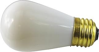 Bulbrite 701011-11S14W - White 11 Watt S14 Sign Bulb