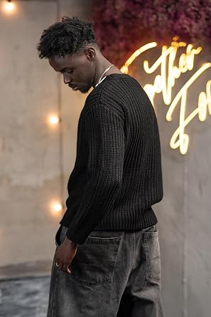 Oversize Crop Model V Yaka Düğme Kapamalı Örgü Hırka