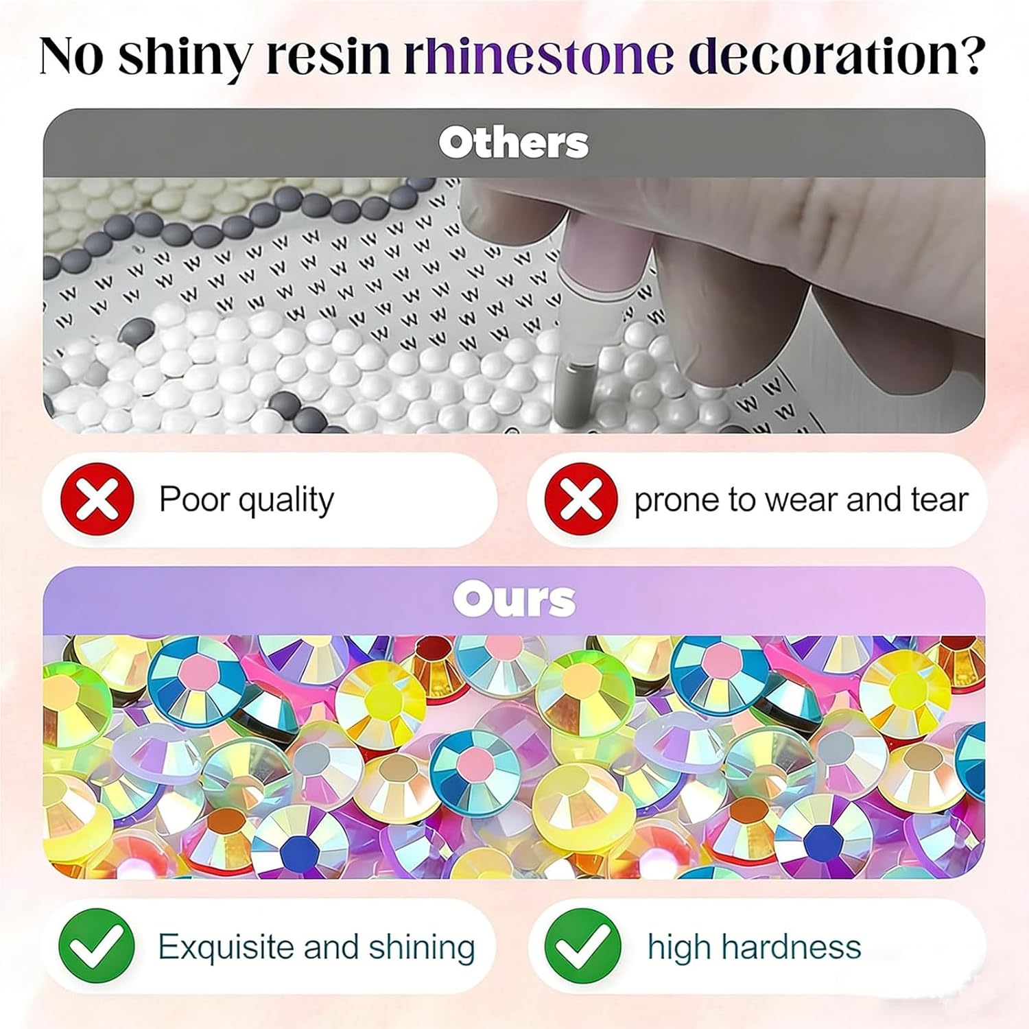 40000Pcs 40 Colors Resin Jelly Rhinestones for Bedazzling, 3mm Multicolor Resin Flatback Rhinestones Bedazzled Kits, for Diamond Art DIY Crafts, Clothing, Shoes, Nail Art Decoration, Phones-OPC
