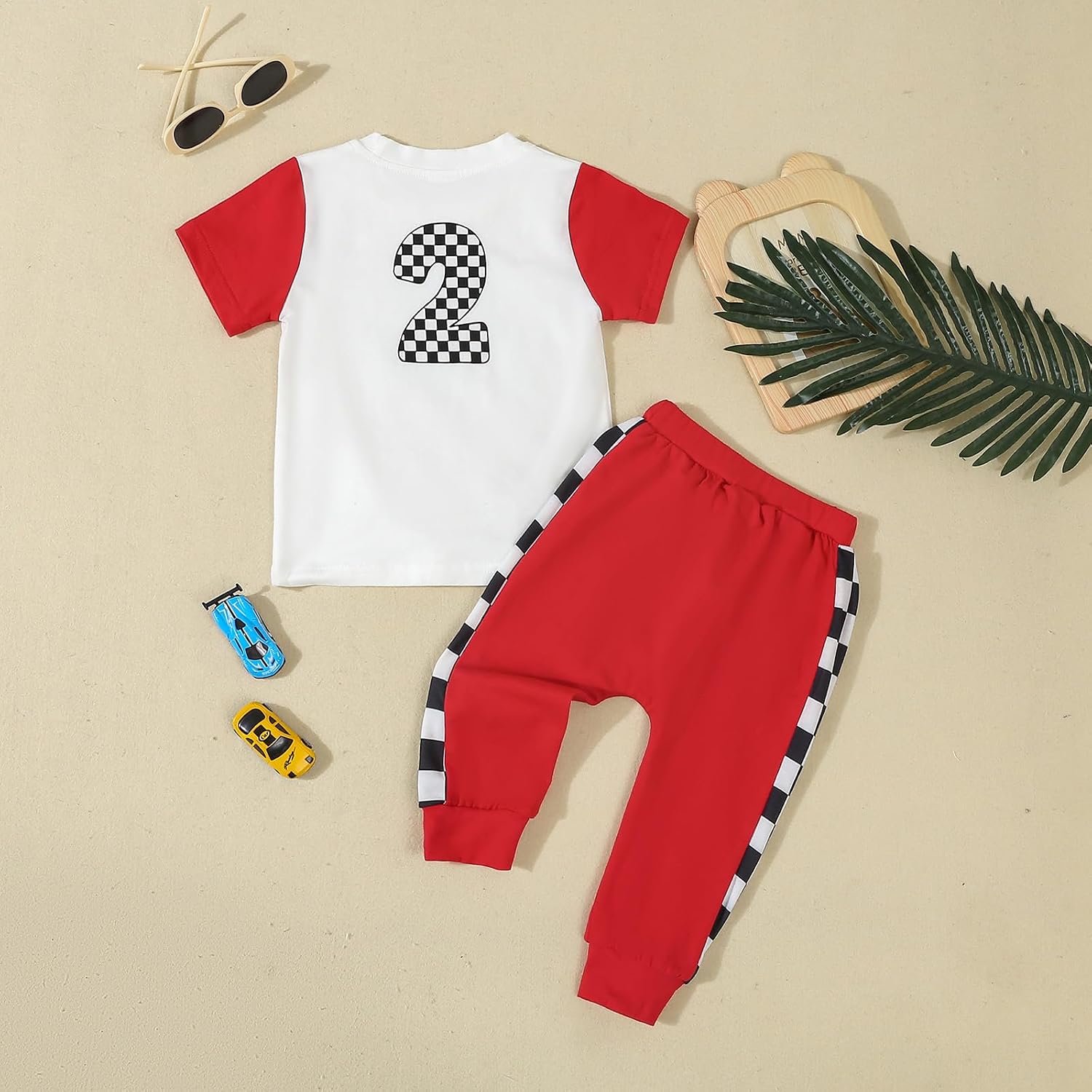 Baby Boy Birthday Outfit Fast One Two Three Four Outfits 1st-4th Race Car Birthdays Clothes Shirt Pants