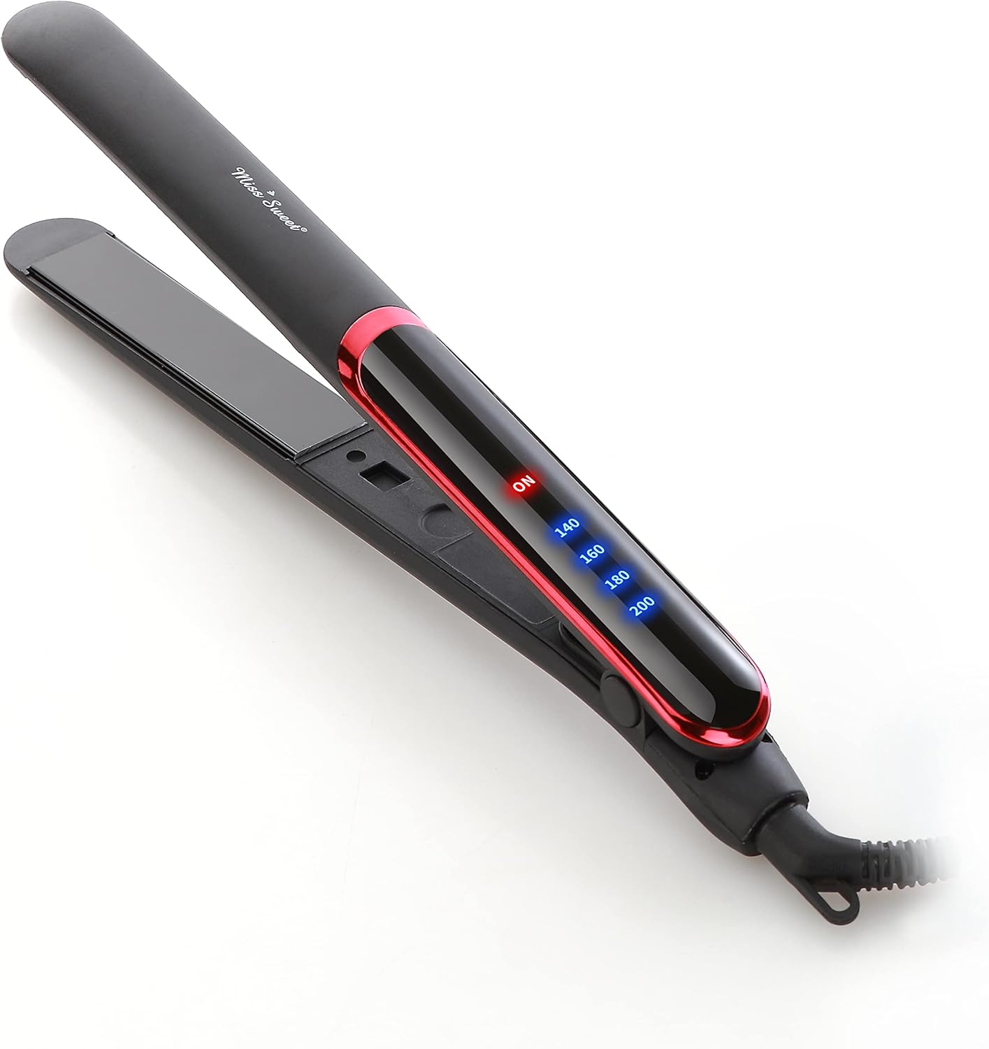 Miss Sweet Crimping Iron for Hair Straightener Flat Iron (Black)