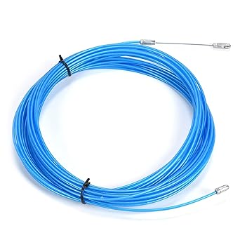 KTM Healthcare Steel Cable, Lightweight and Strong Run Smoothly Steel Rope for Outdoor(25m)