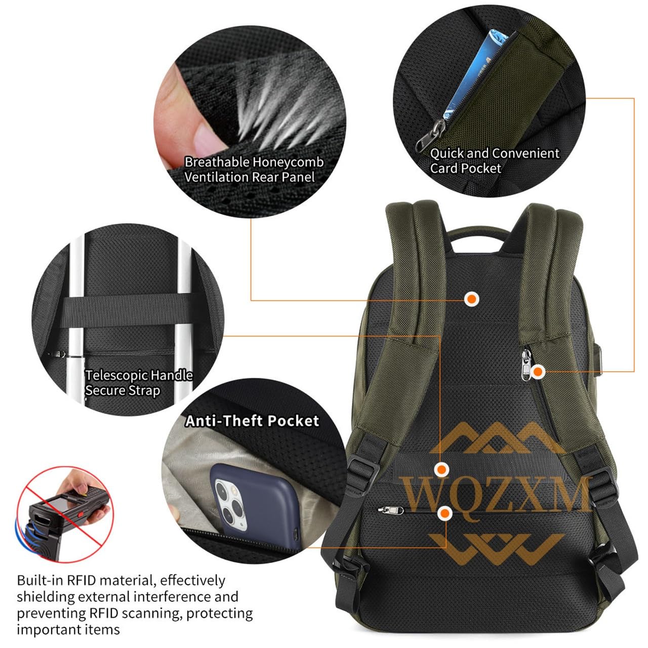 Amazon.co.jp: 男性用防弾バックパックIIレベル保護旅行防水 
