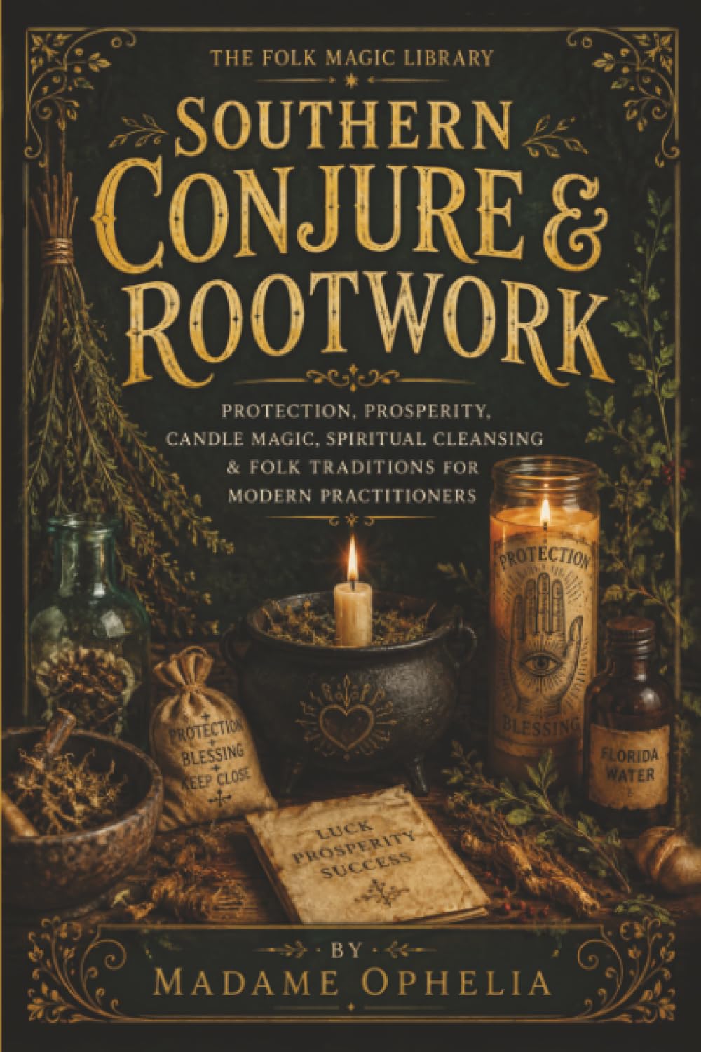 Southern Conjure & Rootwork: Protection, Prosperity, Candle Magic, Spiritual Cleansing & Folk Traditions for Modern Practitioners