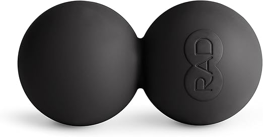 RAD Roller Stiff Peanut Massage Ball - High Density Peanut Massager - Myofascial Release for Back, Feet, Neck, Psoas - Suboccipital Release Device,