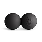 RAD Stiff Peanut Massage Ball - High Density Yoga Deep Tissue Roller Ball - Myofascial Release for Back, Neck, Feet, Psoas & Spine - Suboccipital & Thoracic Trigger Point Therapy