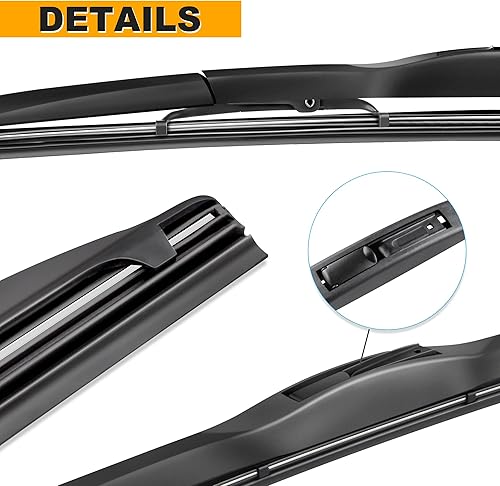 Miniatura 8 de Limpiaparabrisas de 26 pulgadas para ventana delantera (1 pieza)