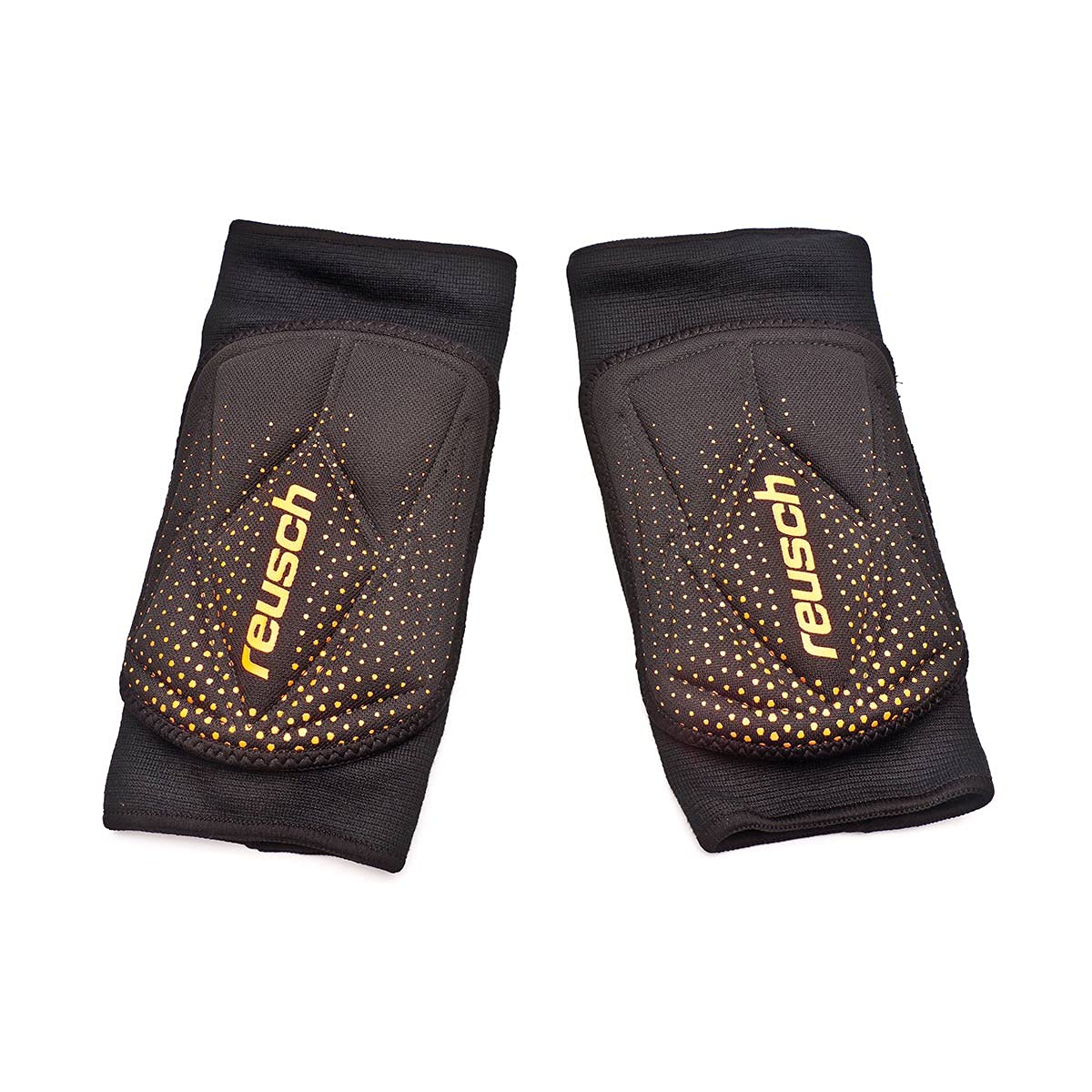 Reusch Protector Active, Coderas para porteros de fútbol, Negra, Talla XL
