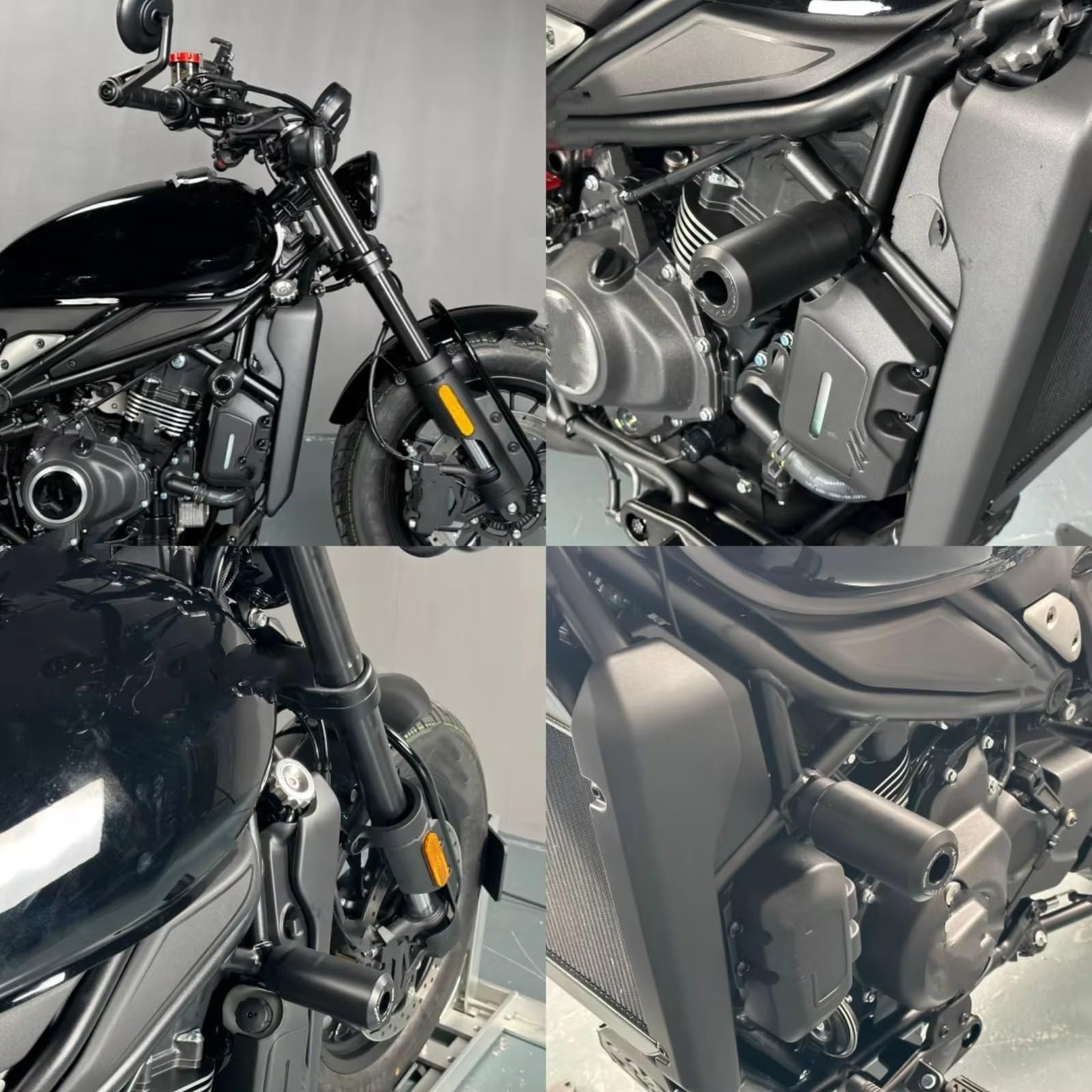 Topes Anticaida Compatible con 450CLC, Protección del Motor De Motocicleta, Protector De Carenado, Deslizadores De Choque De Marco De Alta Resistencia