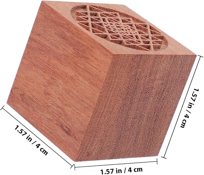 Difusor de Aromas ARTIBETTER Madera 4x4x4cm Aromaterapia miniatura 3