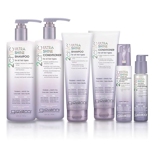 Miniatura 7 de GIOVANNI 2Chic Lavein Conditioning Styling Elixir Oz Antifrizz Natural Hair Smoother Formula Enriquecido Con Sweet Macadamia Paraben Paquete Gratis