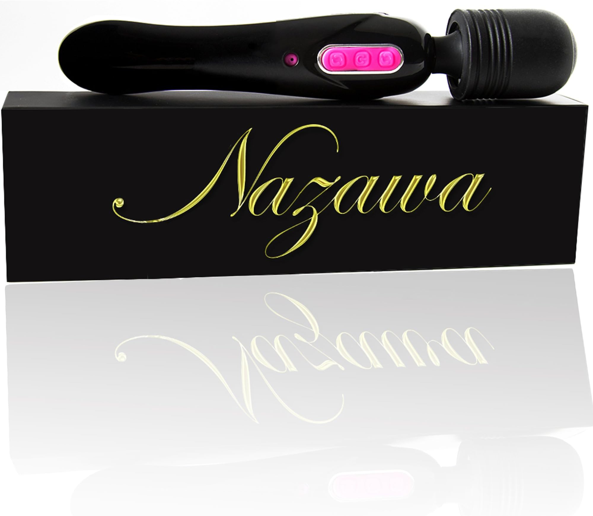 New version Wand Massager by Nazawa – waterproof, Multi Speed - Magic Stress Away