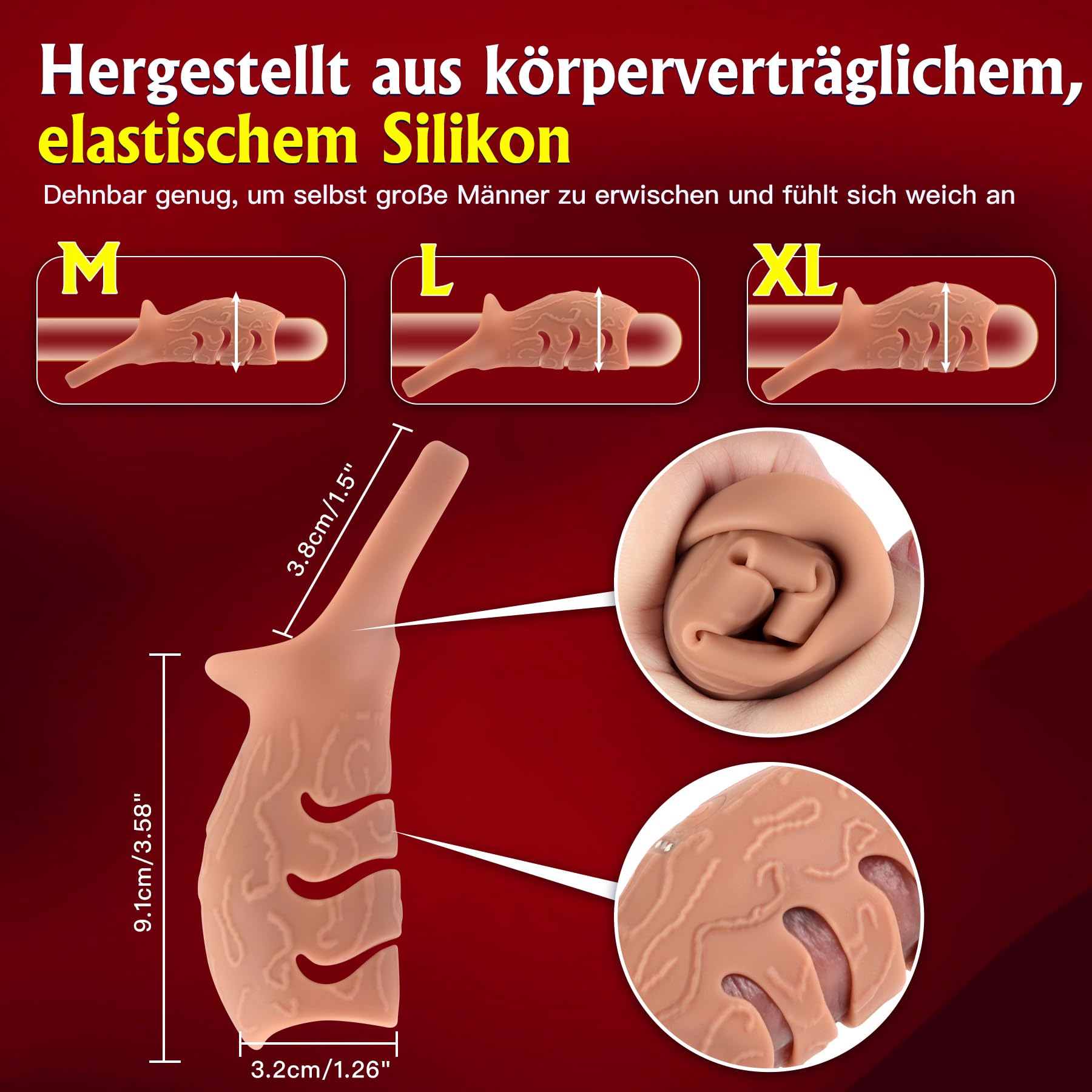 Anello Vibrante Sexytoysys Uomo Coppia - Anello Vibrante Per Lei E Lui Giochi Sessuali con APP, 10X Vibratore Anello Pene Lui, Vibratore Per Uomo Sexy Toys