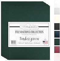 Vista 10 de Cardstock Warehouse Foundations Barely Gray - 8.5 x 11 pulgadas, 80 libras, 7.58 oz/m², papel de cartulina 100% reciclado, 25 hojas