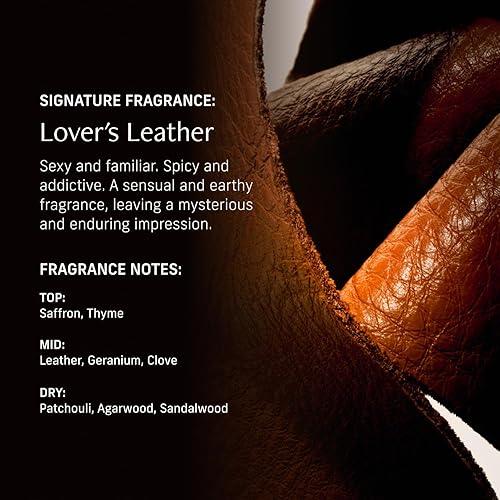 Miniatura 4 de CYKLAR Aceite de perfume Roll-On. Fragancia de cuero para amantes de los viajes con azafrán, cuero y sándalo. Aceite esencial de larga duración para