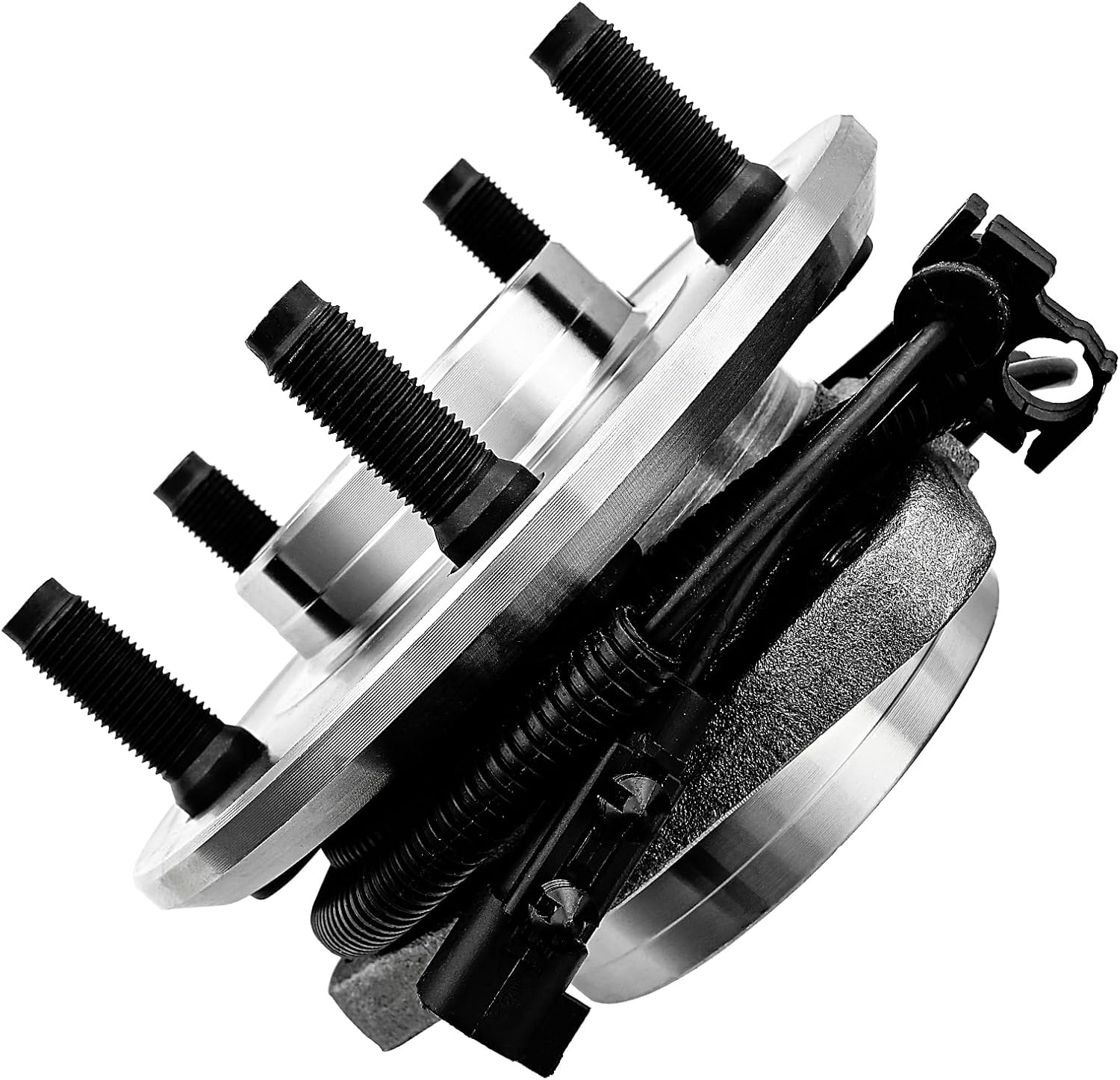 513270 2pcs Front Wheel Bearing Hub Fit for Jeep Liberty 2008-2012, for Dodge Nitro 2007 2008 2009 2010 2011, 5 Lug w/ABS Wheel Bearing and Hub Assembly Replacement