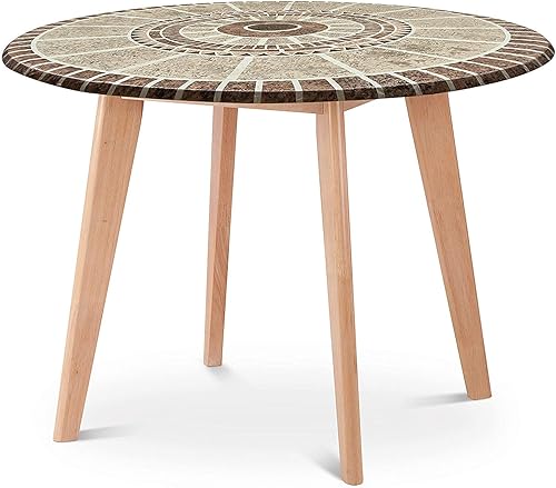 Miniatura 2 de Jobar Mantel decorativo elástico (mosaico), tamaño único, 1 unidad (paquete de 1)