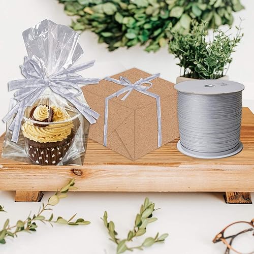 Miniatura 8 de Jillson Roberts - Cinta de rafia de papel ecológico, natural, carrete de 1000 yardas (BPR18)