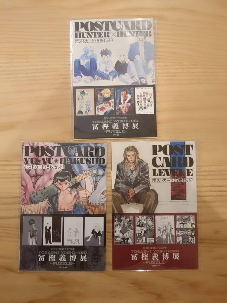 Amazon.co.jp: 冨樫義博展 ハンターハンター 幽遊白書 レベルE