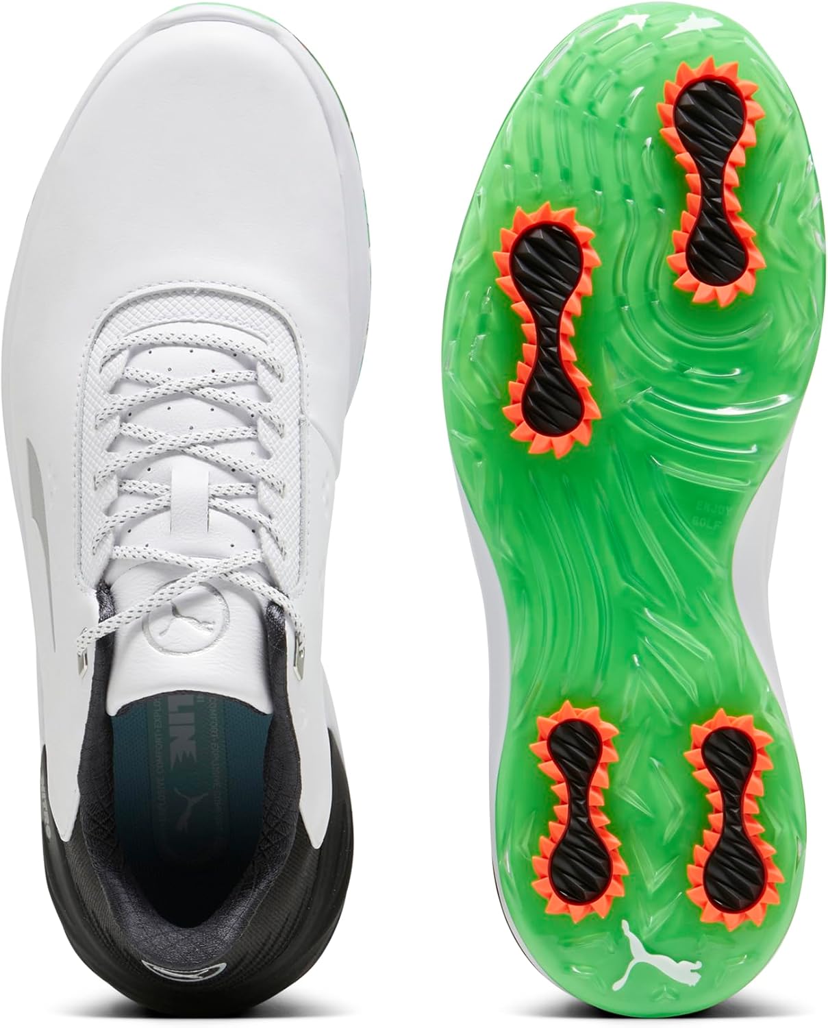 pumagolf Men's PHANTOMCAT Nitro Sneaker, 11 White - Image 4