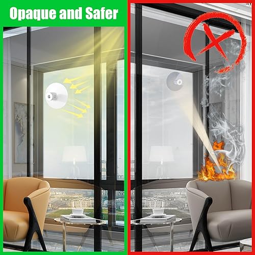 Miniatura 3 de Hamaca para ventana con manta suave, regalo de NavidadAño Nuevo para gatos, ventosas opacas seguras mejoradas, percha para ventana de gato, 26 x