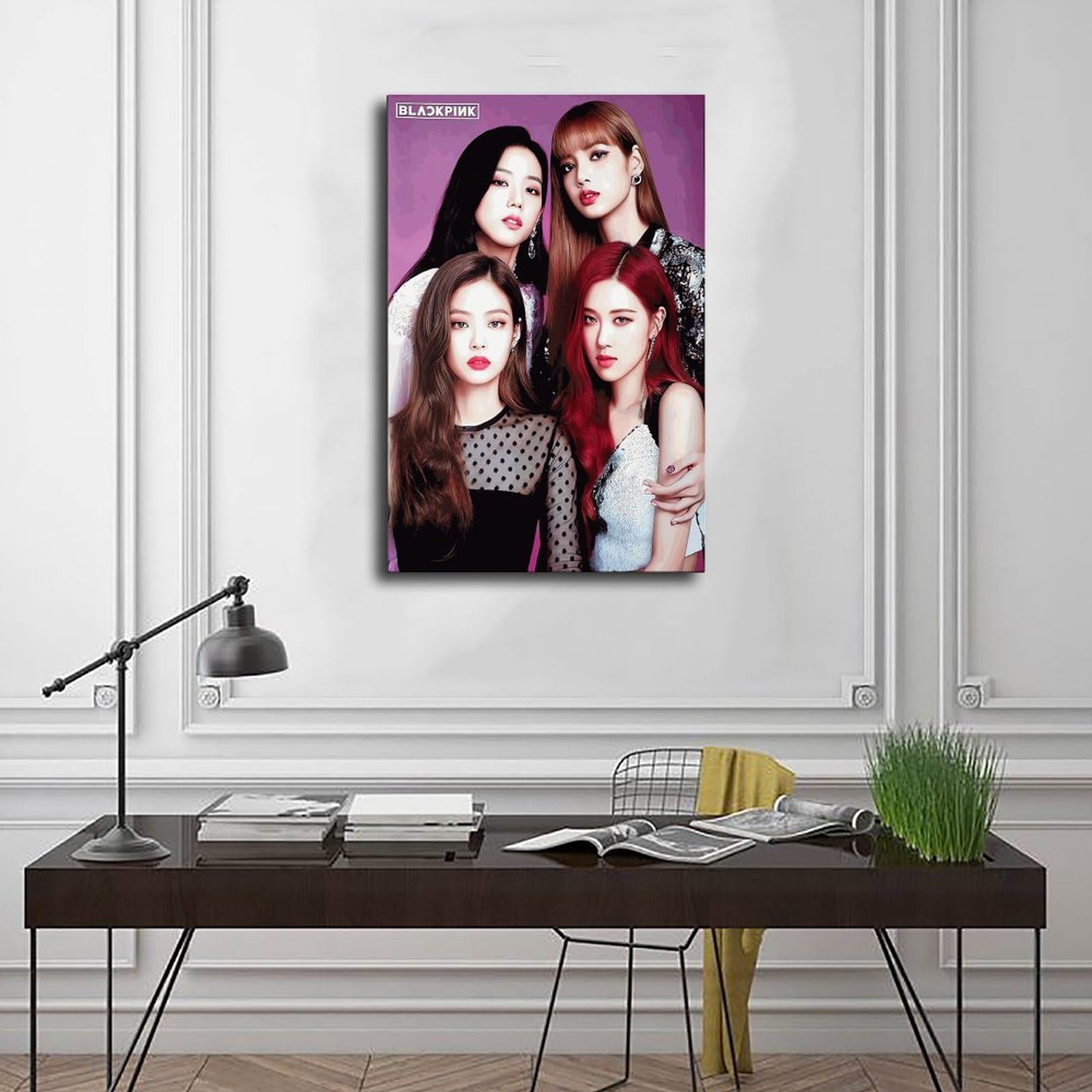 Poster Kpop Blackpink 34 Sur Toile, Décoration Murale, Impression Pour Salon, Chambre à Coucher, Style Sans Cadre, 30 X 30 Cm