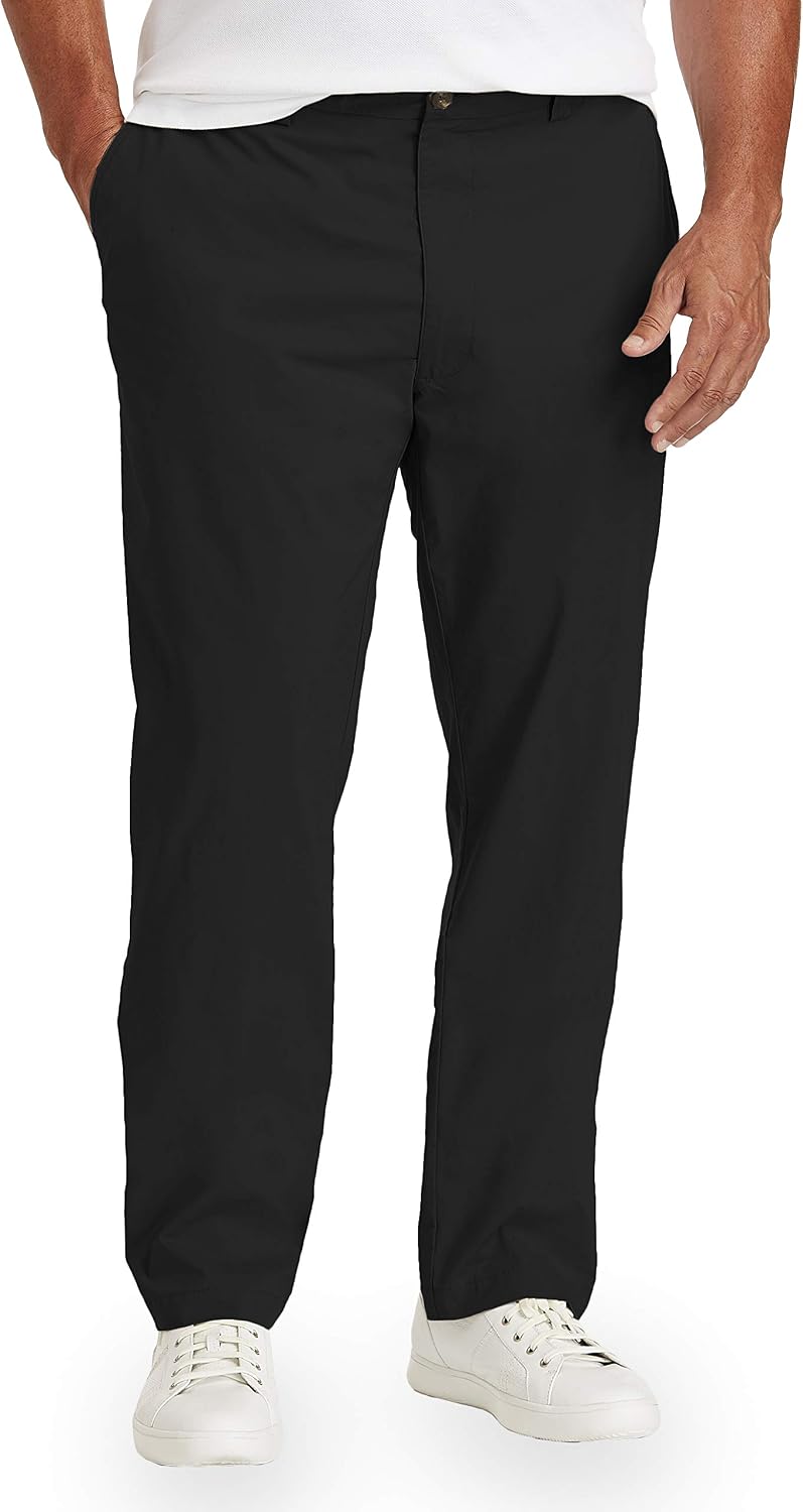 Amazon Essentials Men's Standard Big & Tall Tapered Lightweight Chino Pant Fit by DXL
