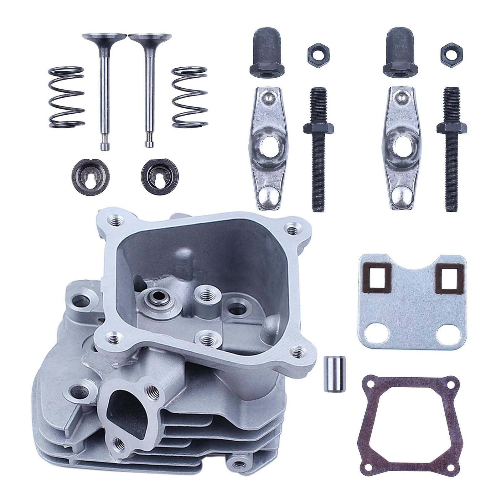 Apto For H0nda GX160 GX200 Chino 168F 5,5 HP 6,5 HP 2KW 3KW Generador De Gas Motor Culata Válvula Balancín Resorte Conjunto