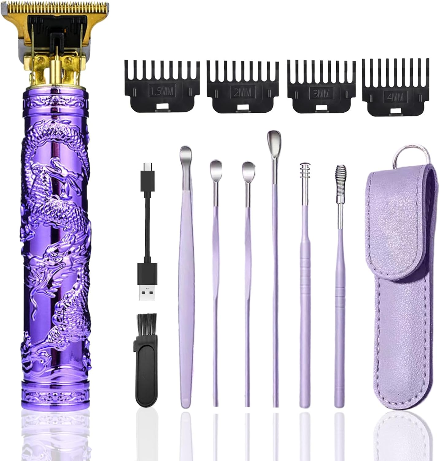 Compact Cordless Hair Clippers for Precision Styling