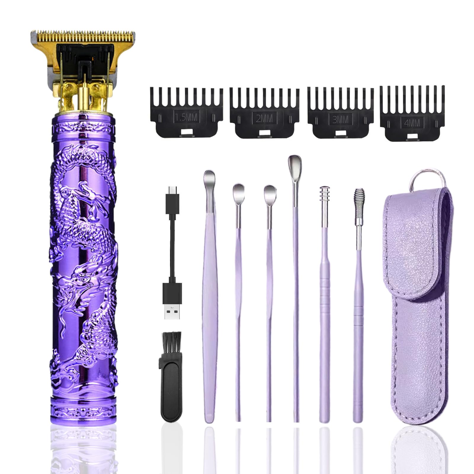 YIPINER Cordless Hair Clippers for Men - Travel Small Hair Clippers 5.7