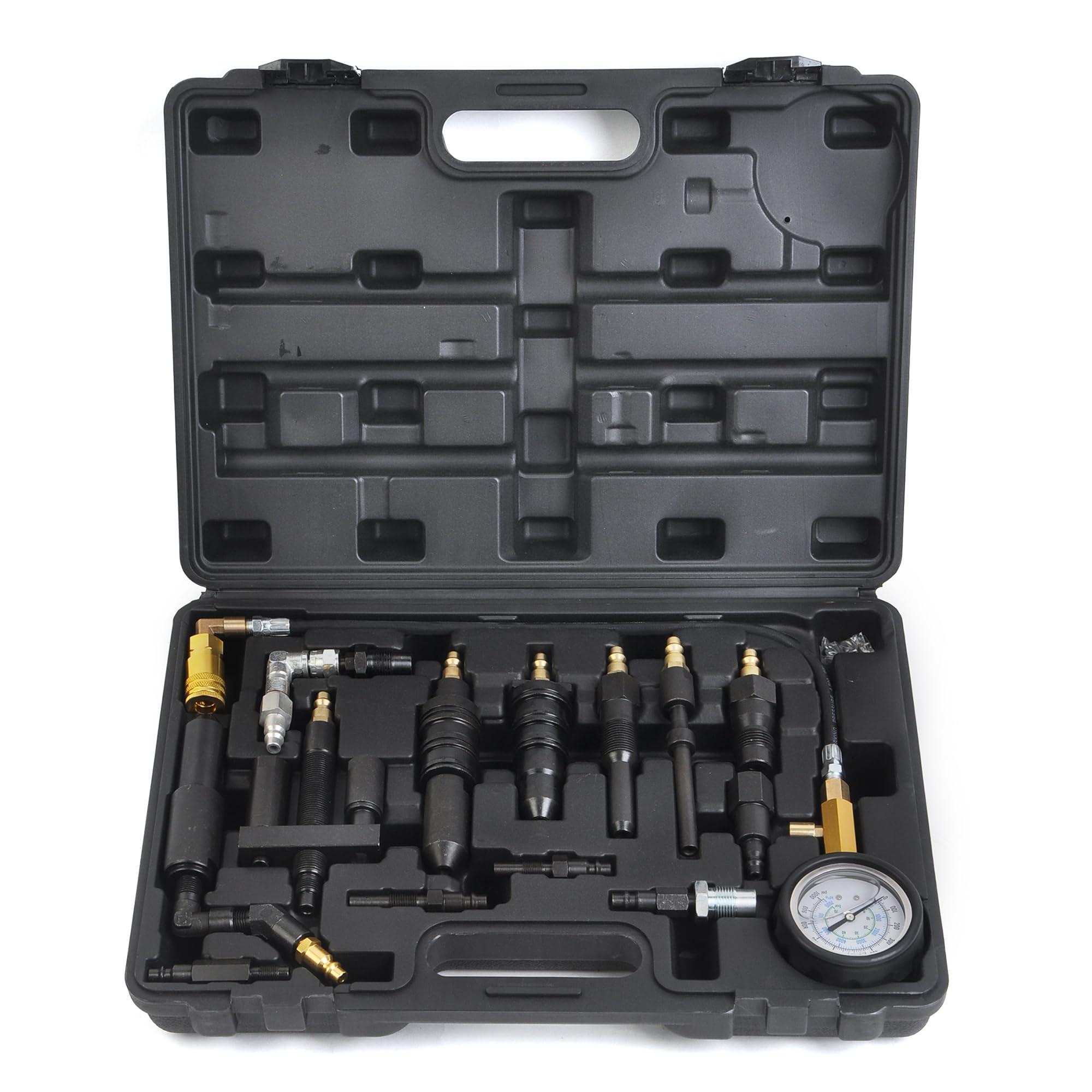 Compatible for 1000 Psi Diesel Engine Compression Pressure Tester for Ford Cummins NAVISTAR Detroit