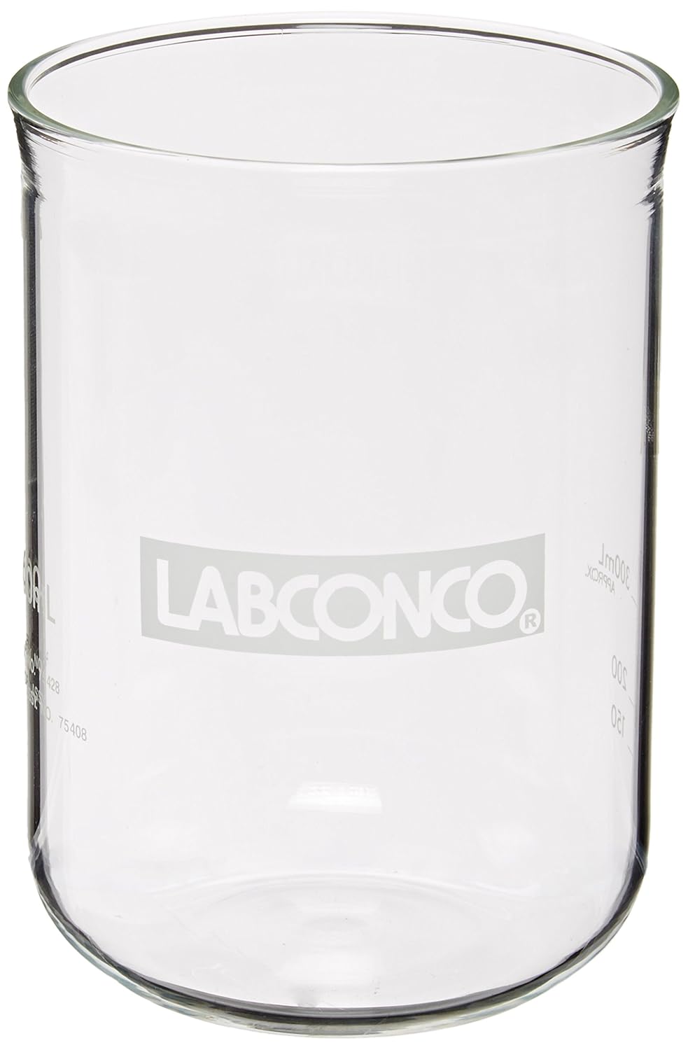 Labconco 7542800 Borosilicate Glass FastFreeze Flask Bottom, 600ml