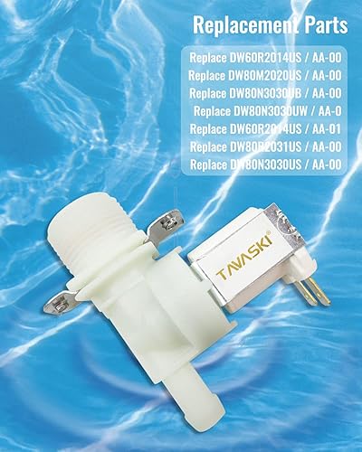 Miniatura 2 de Válvula de agua para lavavajillas DD81-02265A actualizada para reemplazar 6740000046A 10A50100 apto para lavavajillas Samsung DW80M2020US