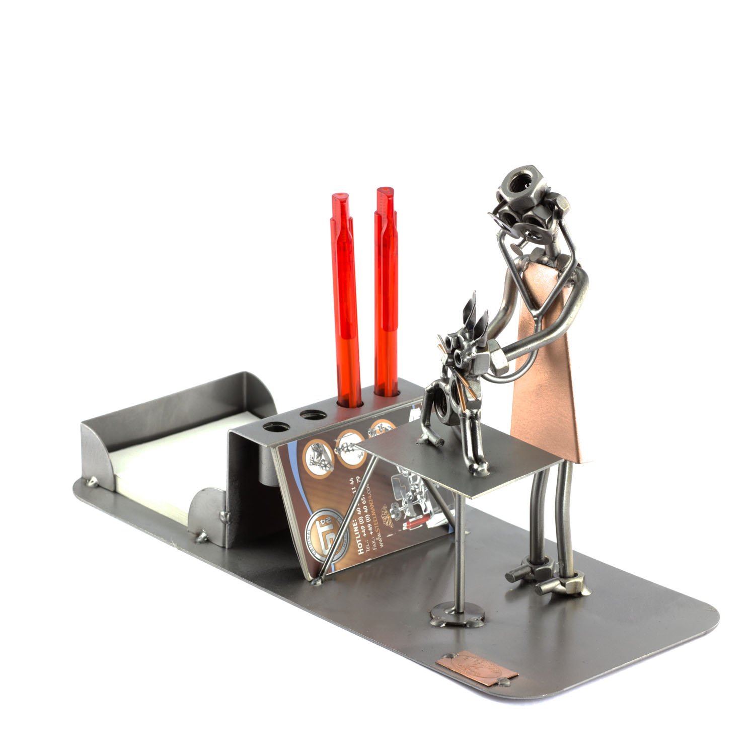 Idées cadeaux vétérinaire figurine en métal originale pour diplôme ou fête