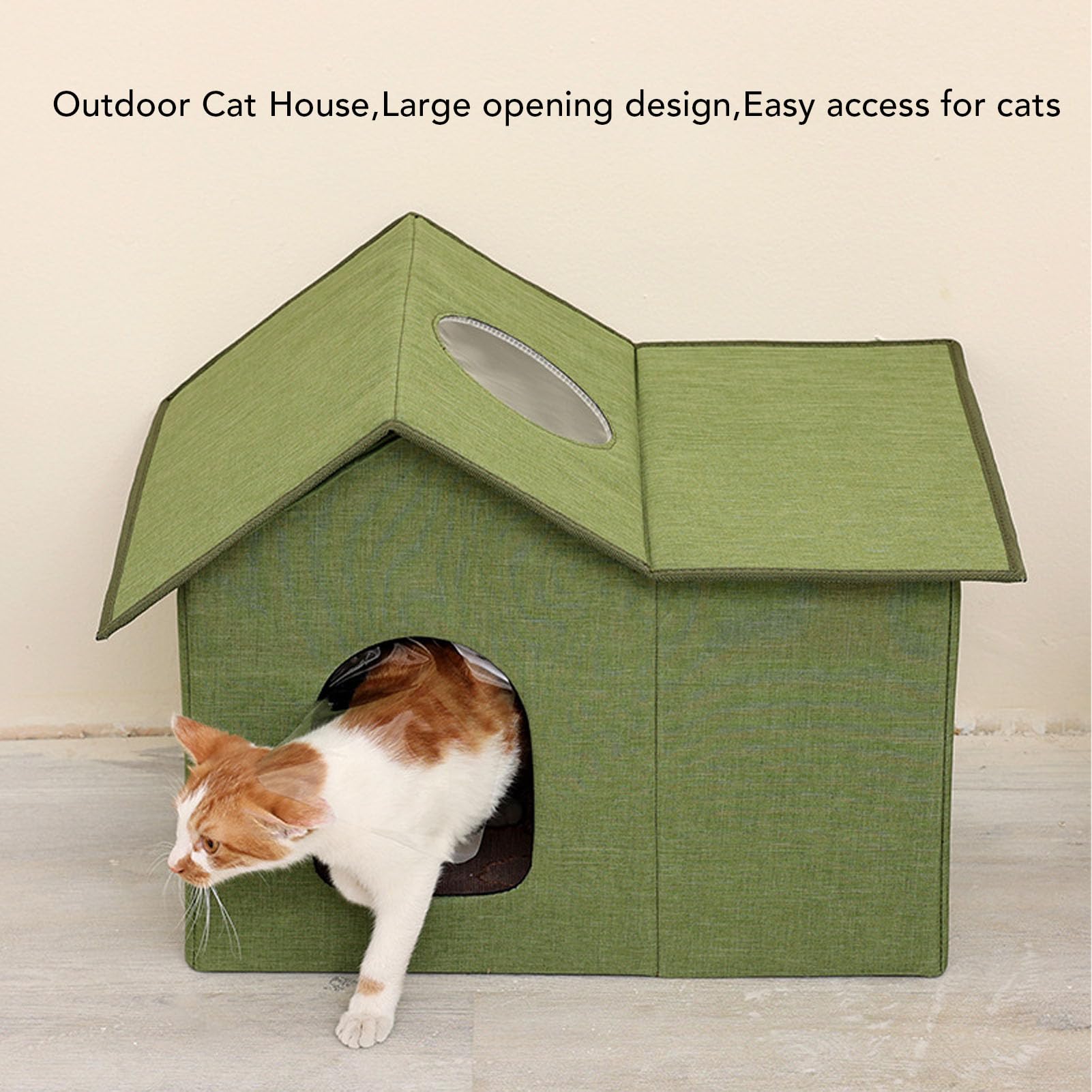 Casa Gatos Texsens Exterior - Grande Isolada à Prova De Chuva
