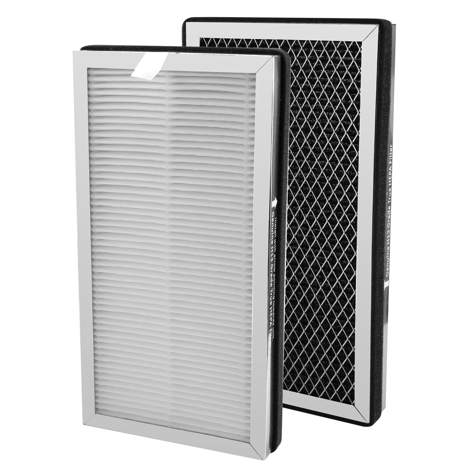 MA-15 Air Purifier Replacement Filter for Medify Air 15 Series, fit medify air purifier filter replacement, 3 in 1 Integration of Pre-Filter, High Efficiency H13 True HEPA and Activated Carbon 2-Pack