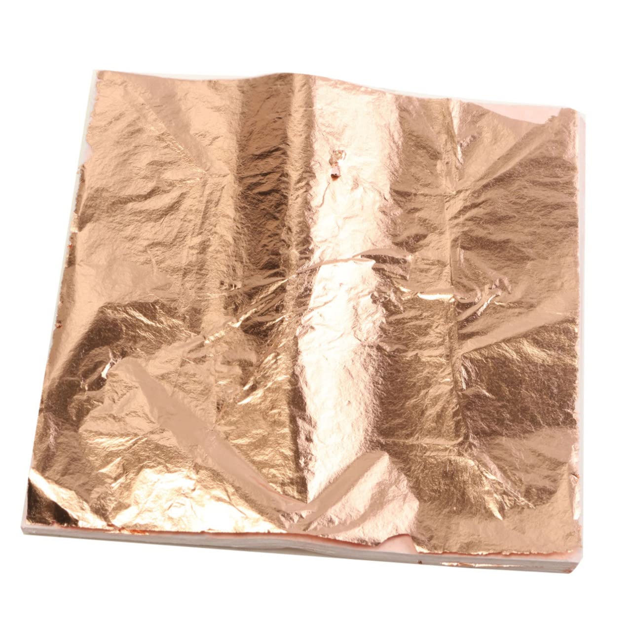 VILLCASE 3sets 14x14cm Gilding Foil Leaf Craft Imitation Metal Material Square Design Artistic Work DIY Decor 100pcs*3