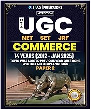 UGC NET Commerce Paper 2 Book 2025 | Previous Year Solved Paper (2012 to 2025 Jan) Topic Wise Sorted with Detailed Solutions | Best Seller Previous Year Question Paper PYQ Book for NTA UGC NET/JRF and SET Commerce Examinations in India | IFAS Publications