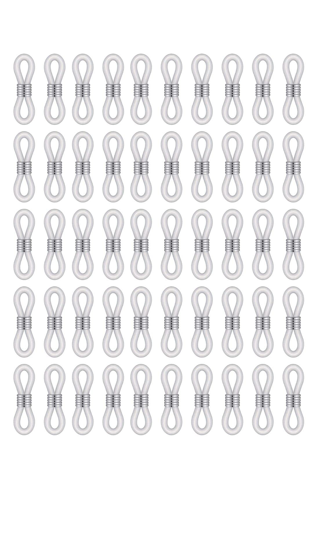 Sunshades Ear Hook Eyeglasses Spectacles Chain Glasses Retainer Ends Rope Sunglasses Cord Holder Strap Loop Connector 50 pcs 100 pcs-image-26