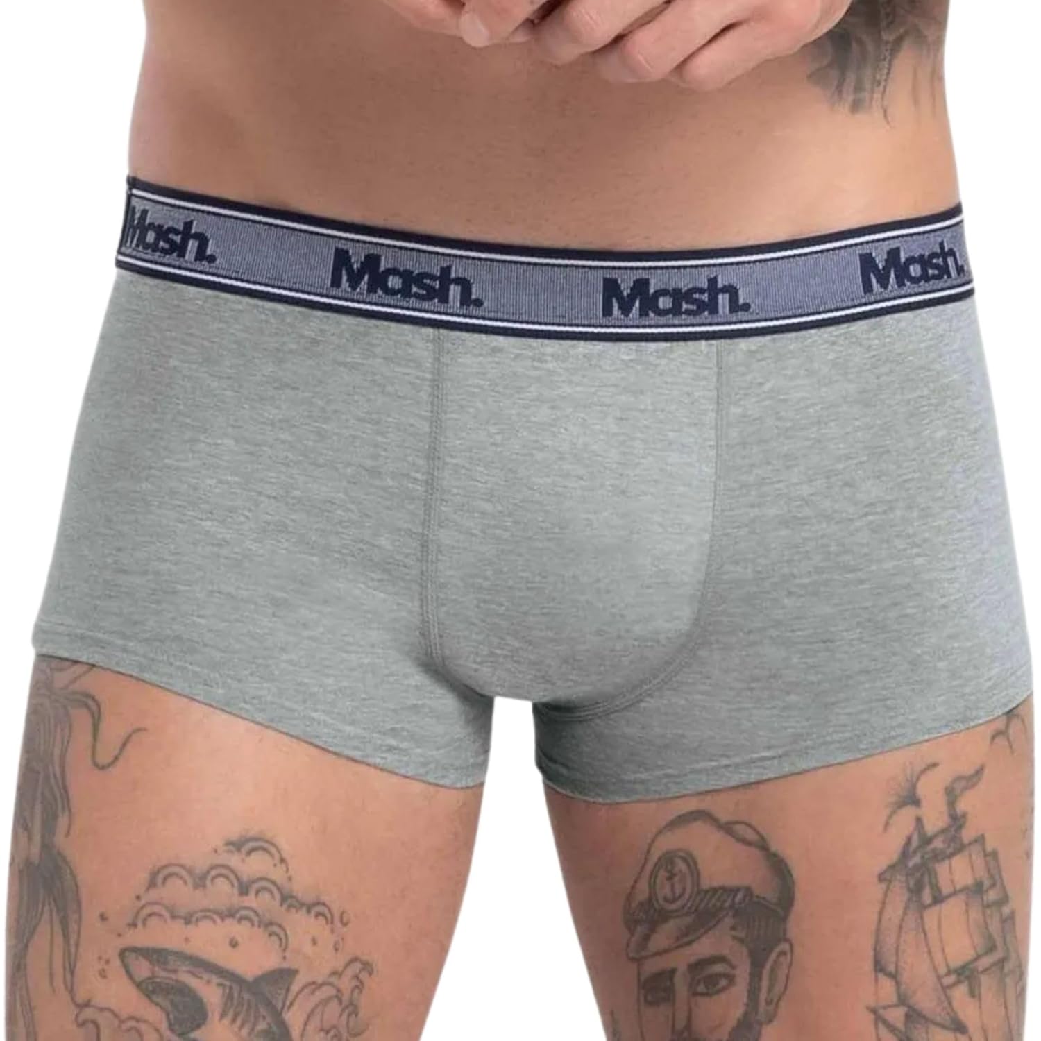 Cueca Sungão Cotton Confortável Mash Masculina Adulto