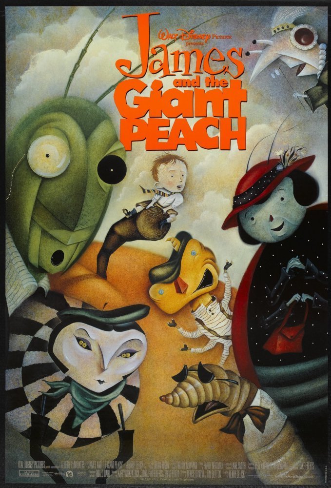 Amazon.com: James And The Giant Peach Movie Mini Poster 11x17 #01