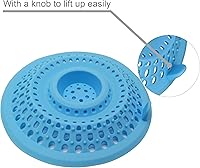 Vista 6 de tapón atrapacabello, cubierta para fregadero